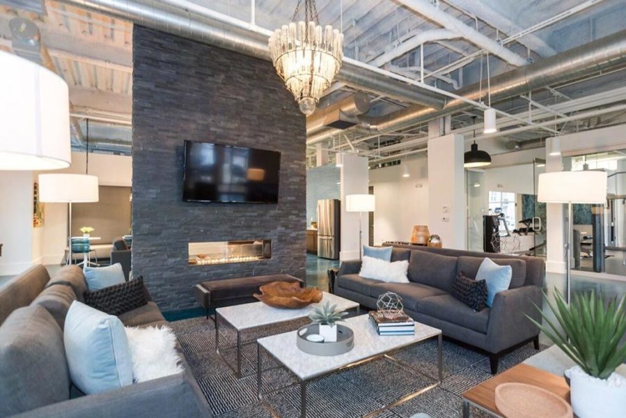 Evolve Companies 1701 North Chapel Hill Apartments Amenities Lounge