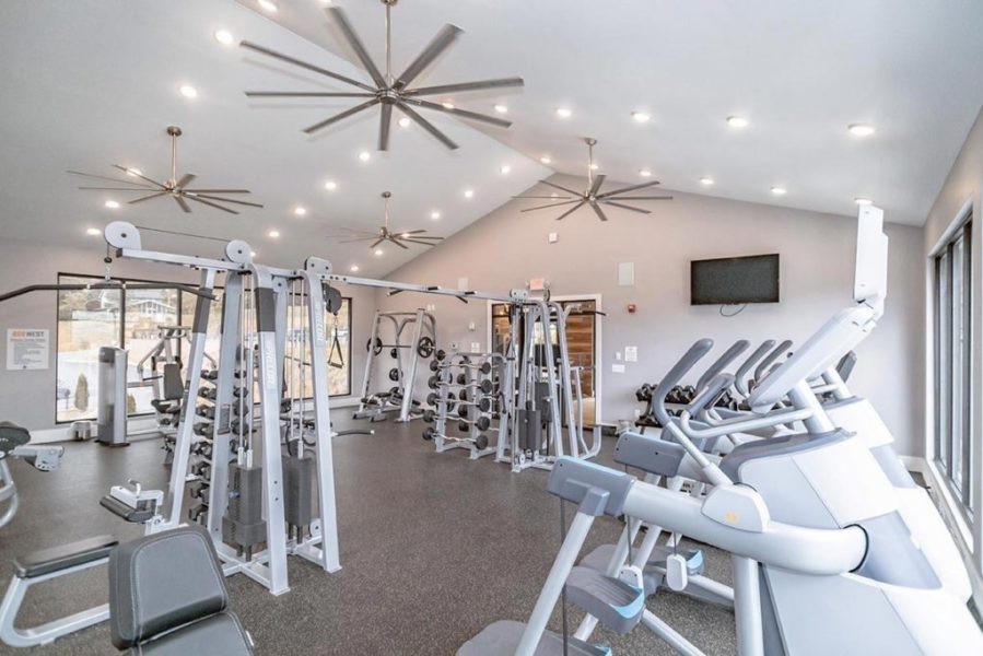 Evolve Companies 808 West Apartments Fitness Center