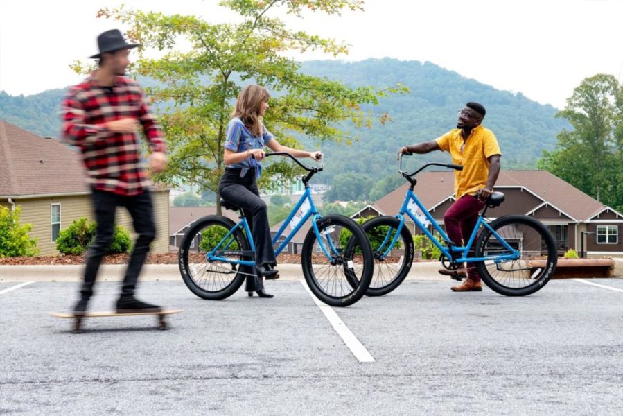 Evolve Companies Mountain View Apartments Asheville Bikes Skateboard