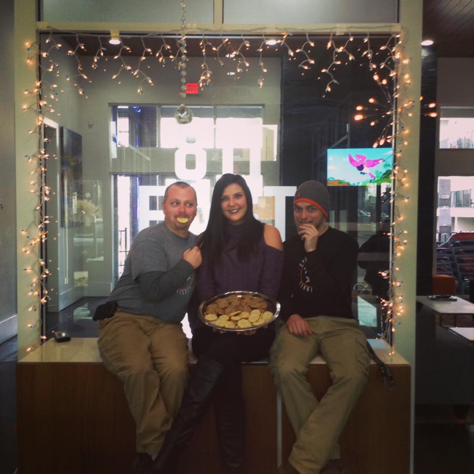 top 5 new year's eve decorations evolve staff eating christmas cookies