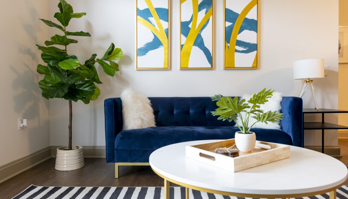 evolve blog simplify for spring apartment living room