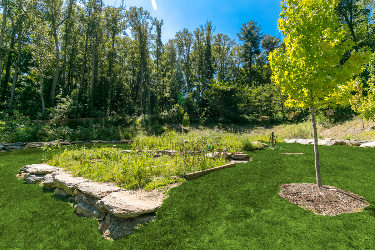 community gardens at evolve