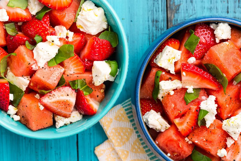 watermelon-strawberry-caprese-salad-delish Image from Delish
