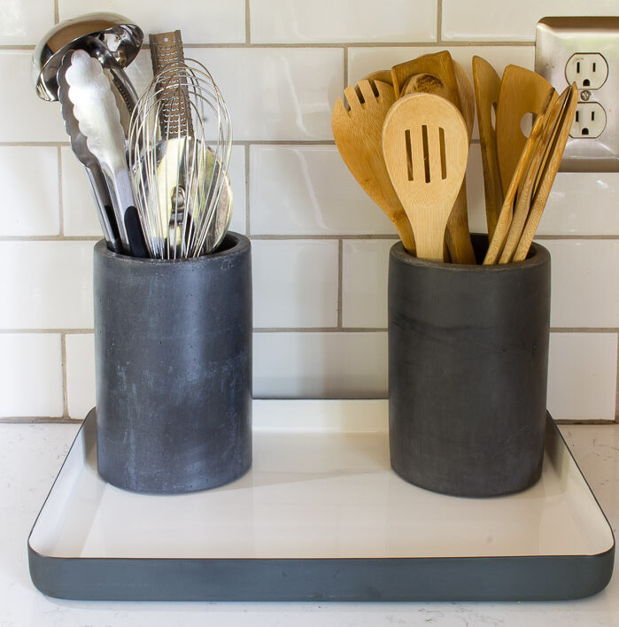 kitchen organization counter tray simple evolve blog