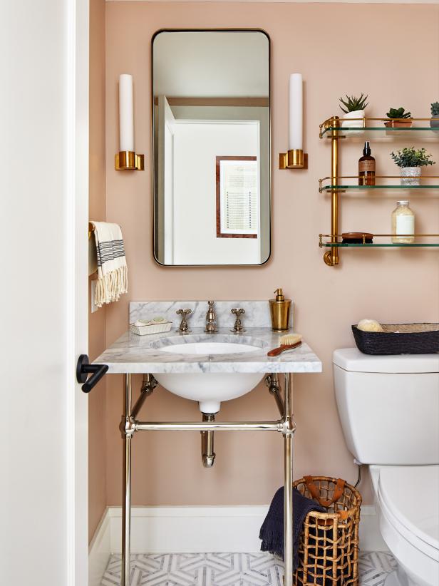 pale apricot bathroom evolve paint blog