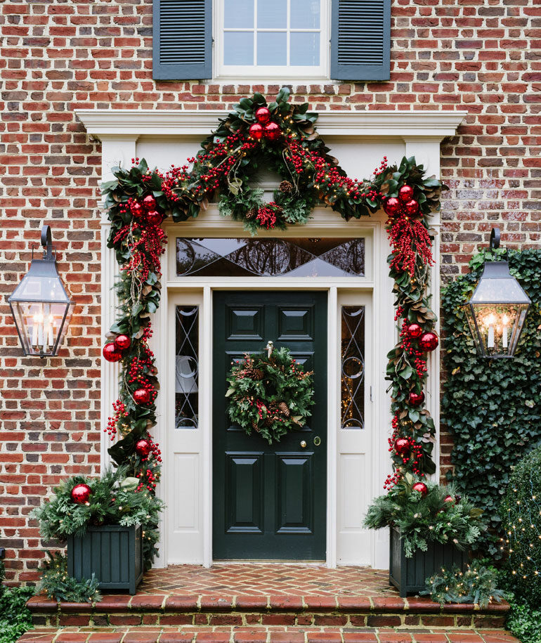 Our Favorite Ways to Make Your Front Door Festive This Season