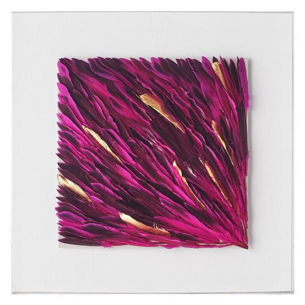 magenta feather art z gallery evolve pantone blog