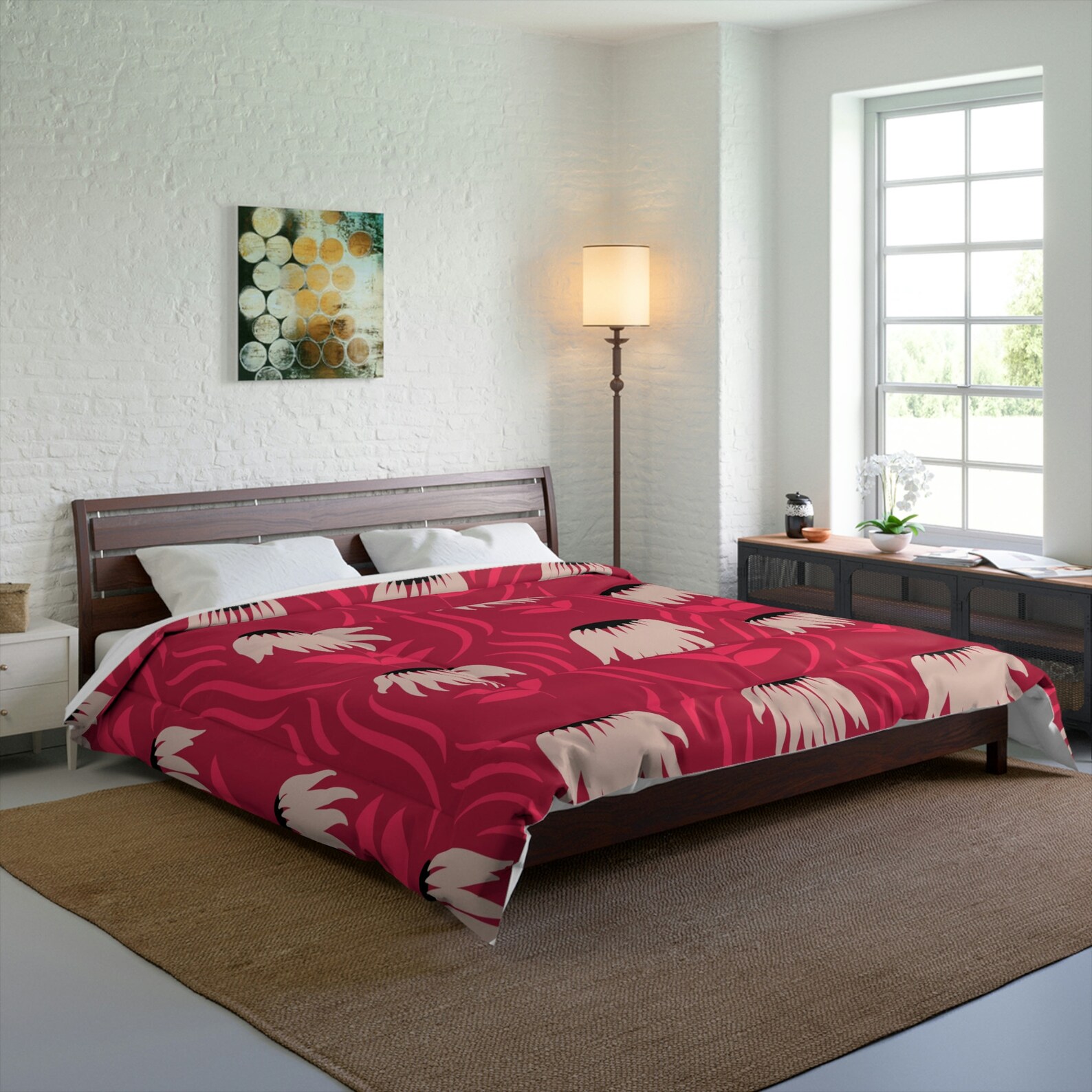 evolve blog viva magenta floral bedding